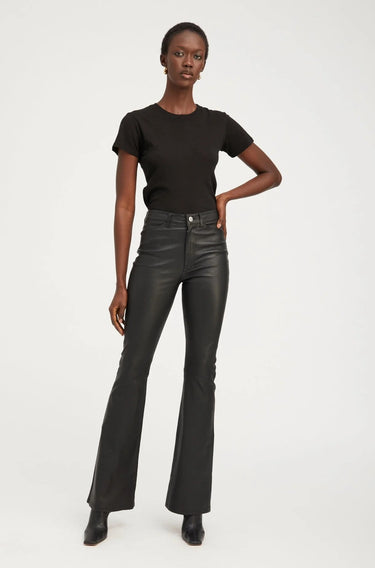 Baby Tee Black-Tops-SPWMN-Debs Boutique